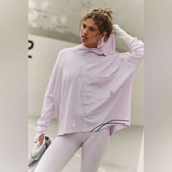FP Movement by Free People Pants - New FP Movement Hot Shot Hooded Set~ Lavander Shadow